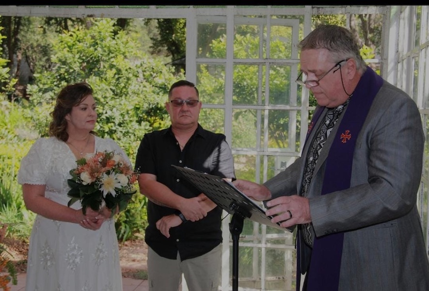 Wedding ceremony by Dr. Gerrit Rademeyer in Duiwelskloof (Modjadjiskloof)